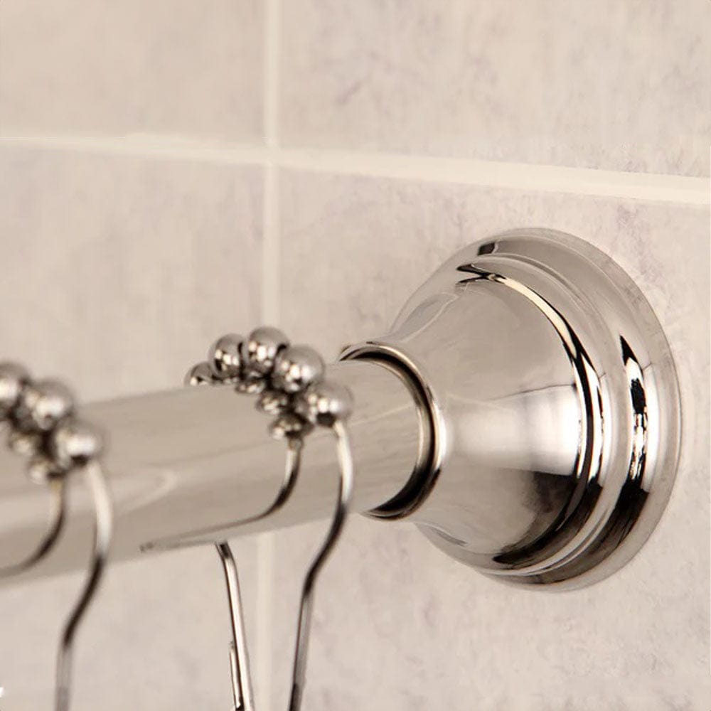 72" Kian Adjustable Shower Rod with Rings