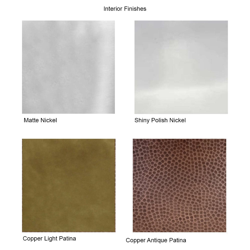 72" x 40" Extra Wide Forhaster Antique Copper Clawfoot Double-Slipper Tub - Multiple Finishes