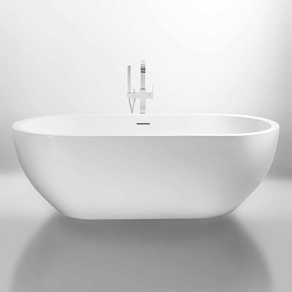 74" Marion Extra Wide Acrylic Freestanding Tub