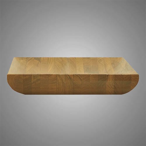 Alvo Teak Vessel Sink