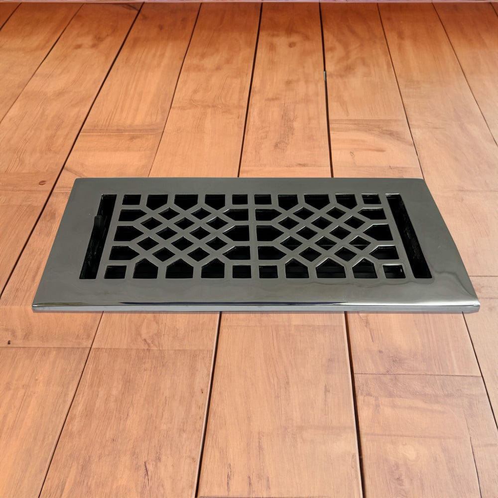 Antique Solid Brass Floor Register