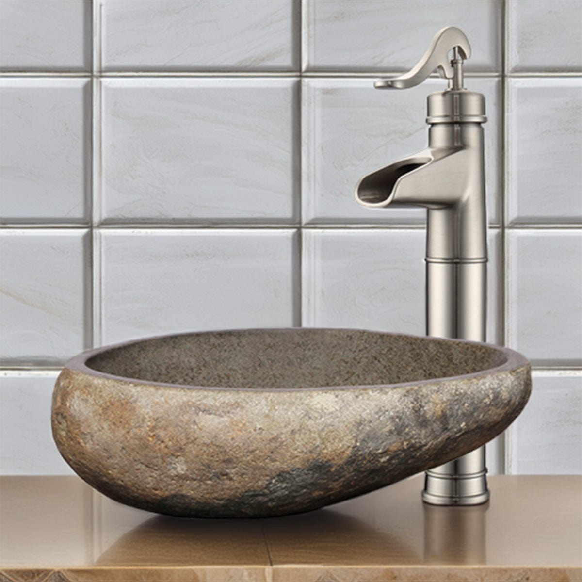 Bixby River Stone Vessel Sink