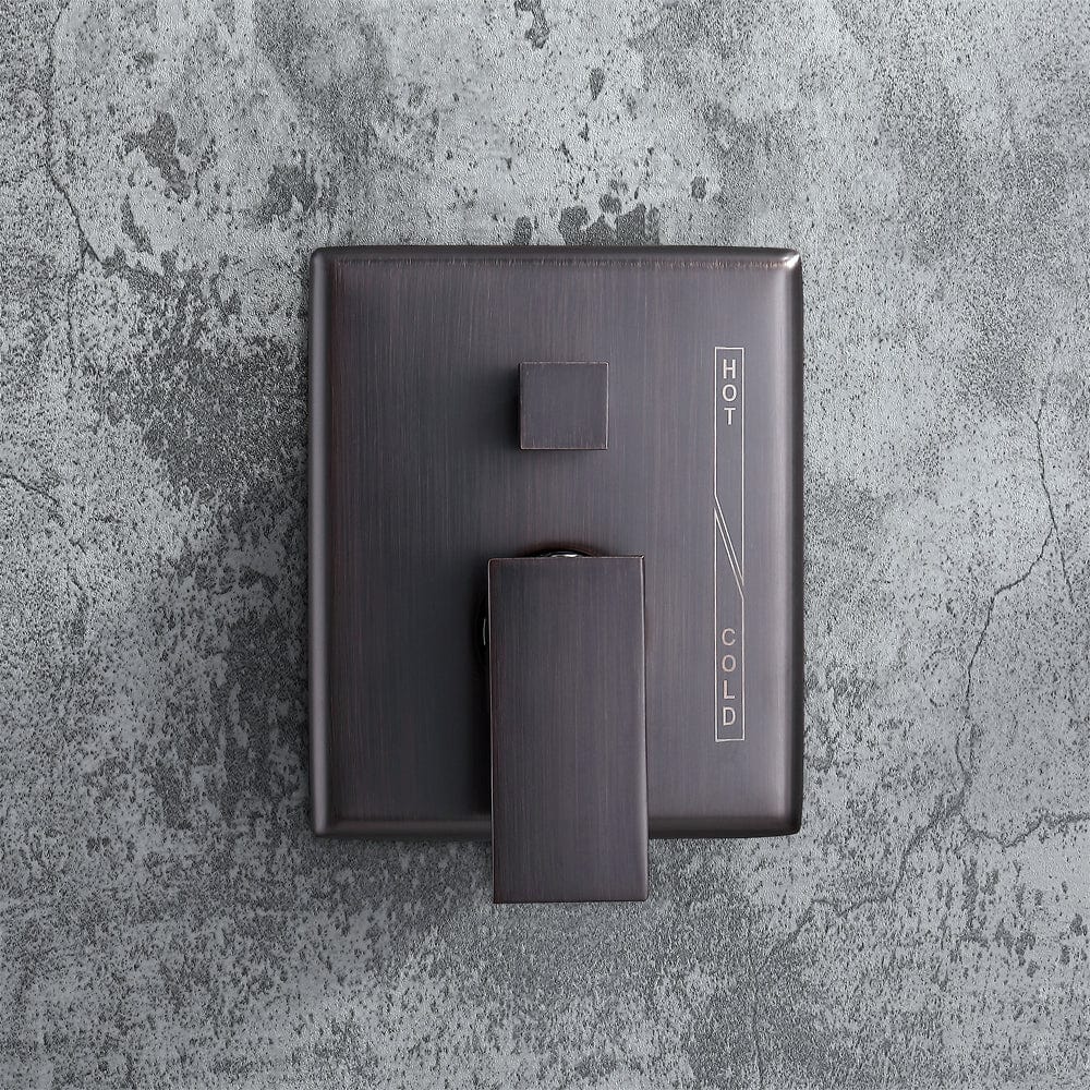 Bracken Pressure Balance Shower System with Shower Head and Hand Shower