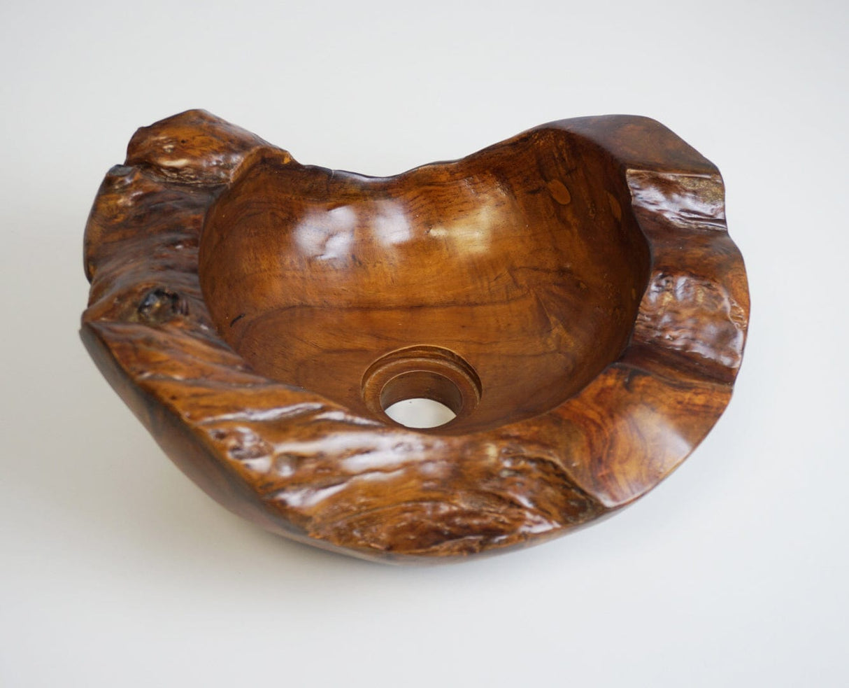 Braman Teak Root Vessel Sink