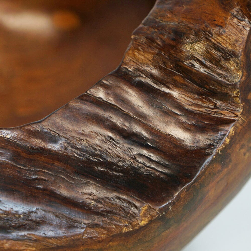 Braman Teak Root Vessel Sink