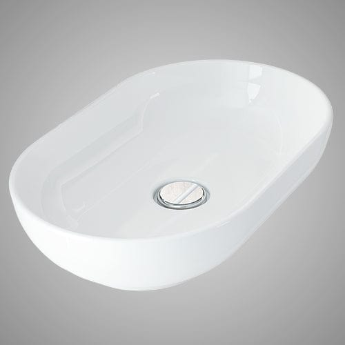 Branford Vitreous China Oval Vessel Sink