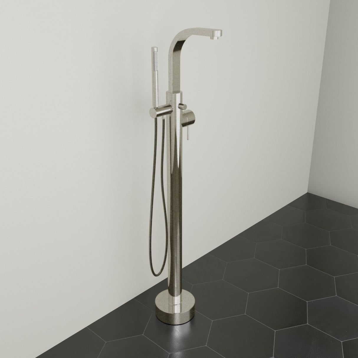 Burlison Freestanding Tub Faucet with Hand Shower