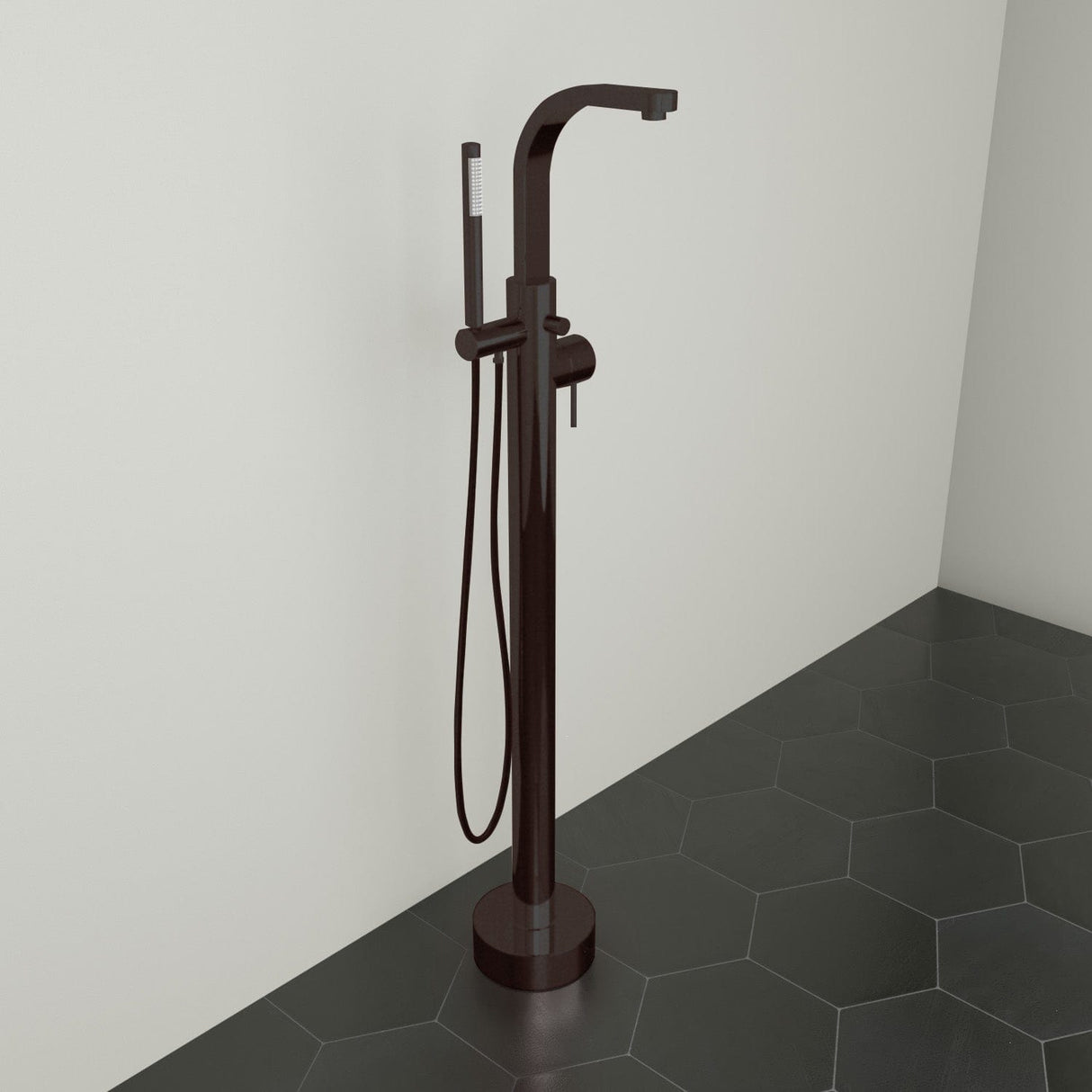 Burlison Freestanding Tub Faucet with Hand Shower