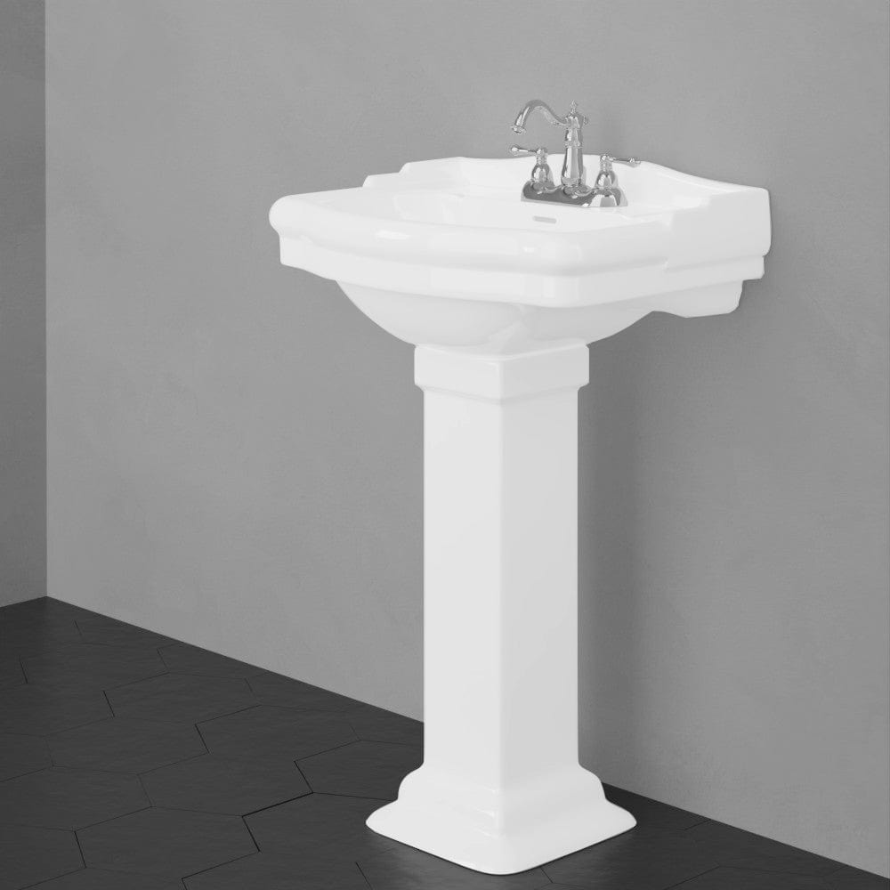 Chipley 300 Vitreous China Pedestal Sink