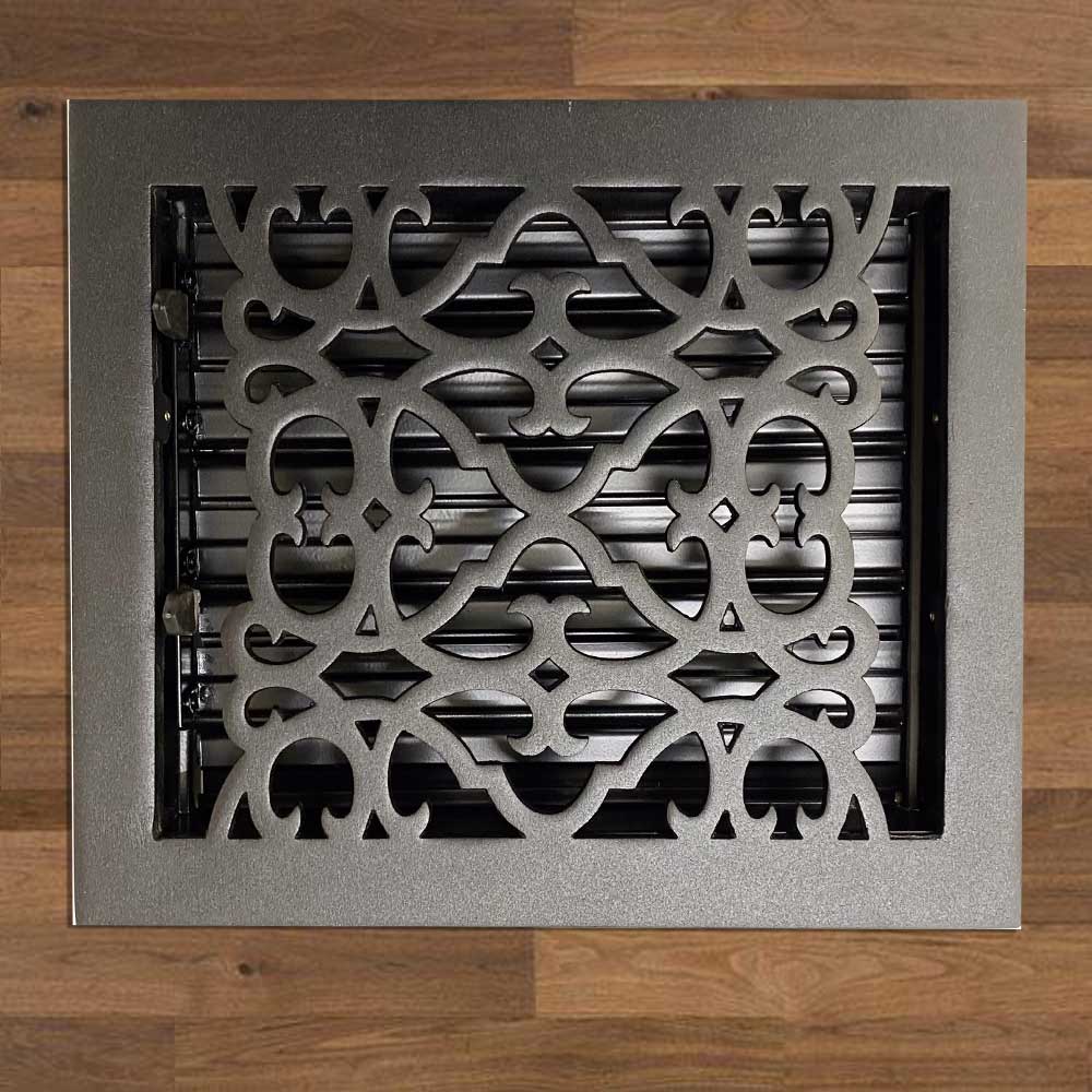 Classic Solid Brass Floor Register - Special Order Sizes