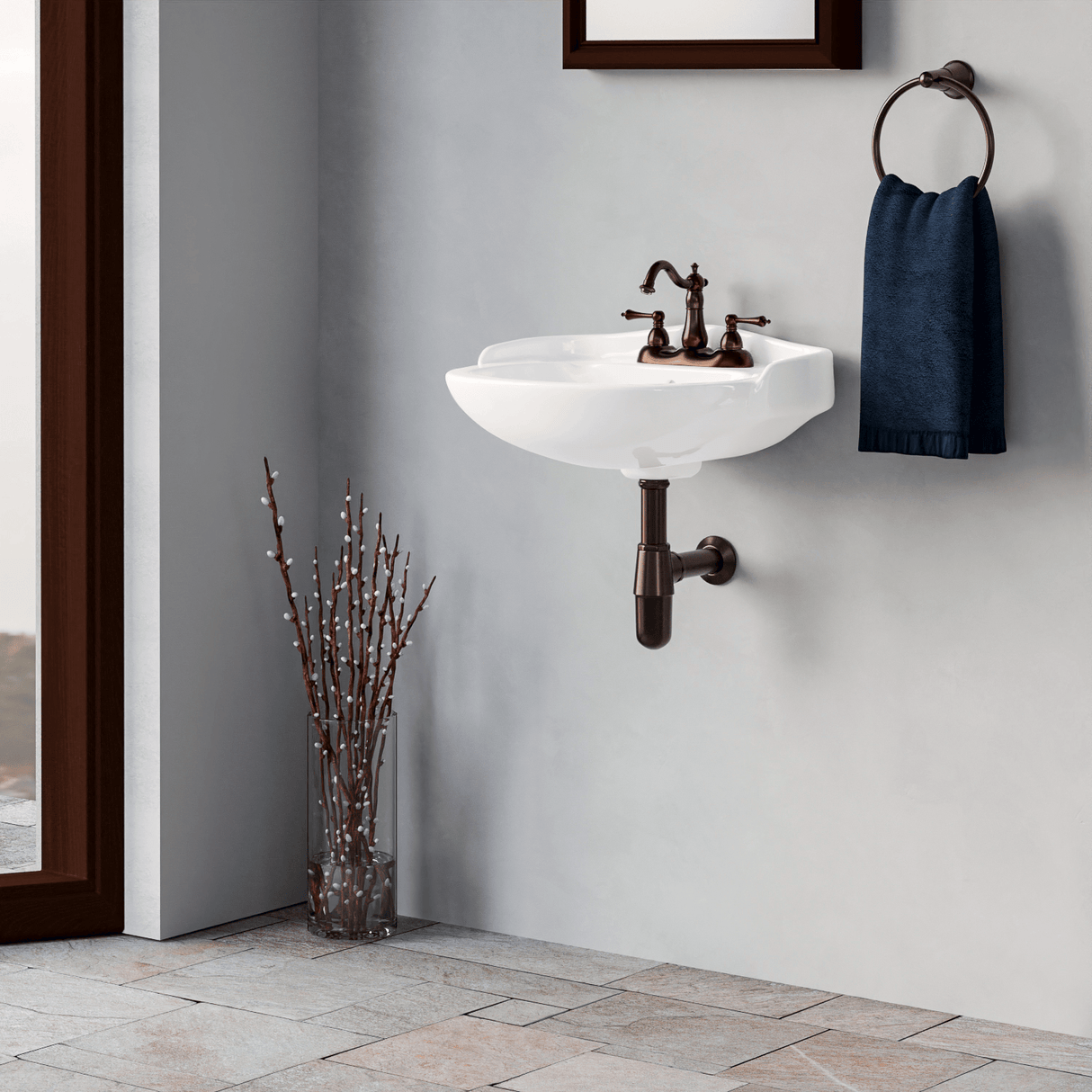 Condon Vitreous China Wall-Mount Bathroom Sink