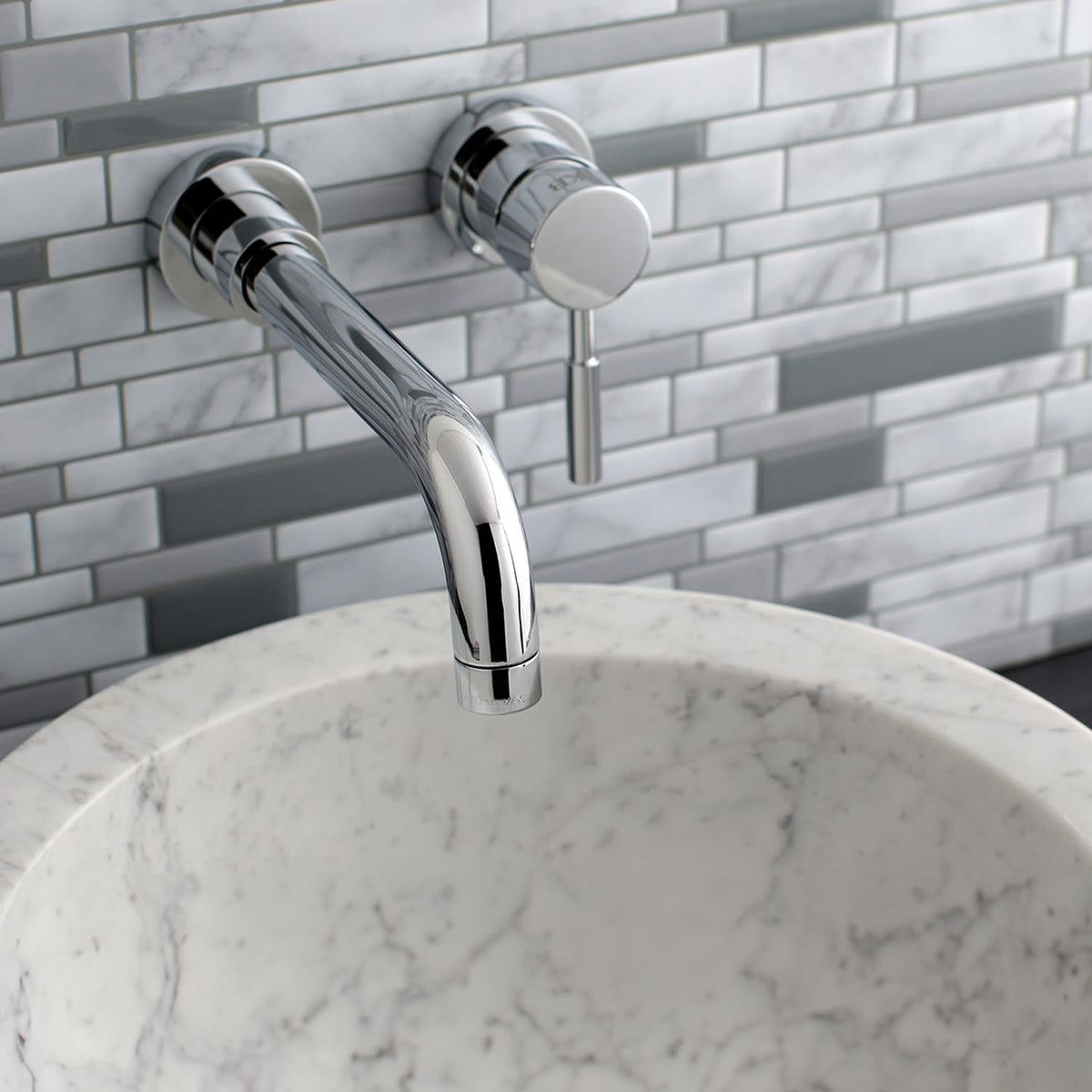 Darwin Single-Handle Wall-Mount Bathroom Faucet