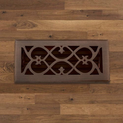 Decorative Solid Brass Floor Register