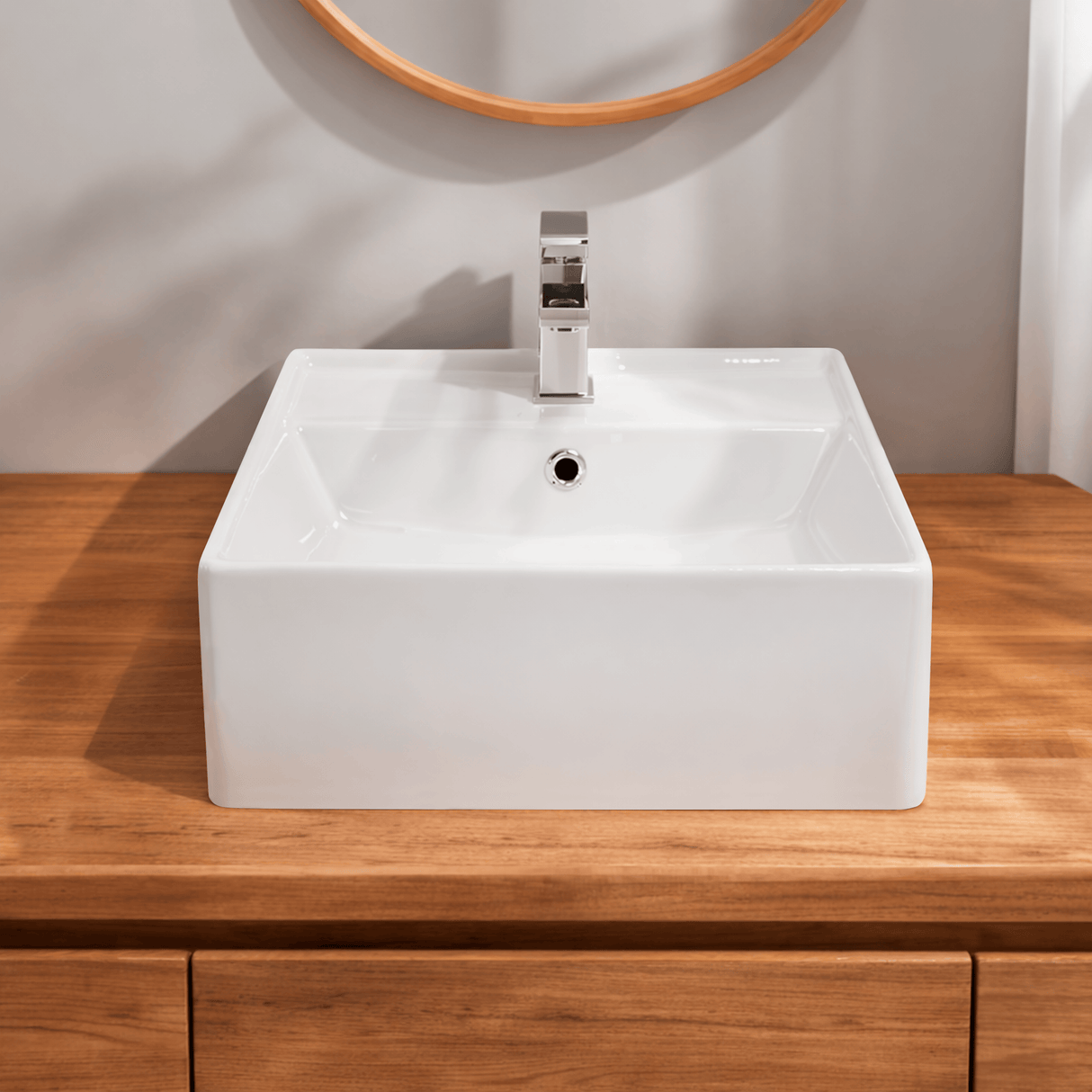 Derval Vitreous China Vessel Sink