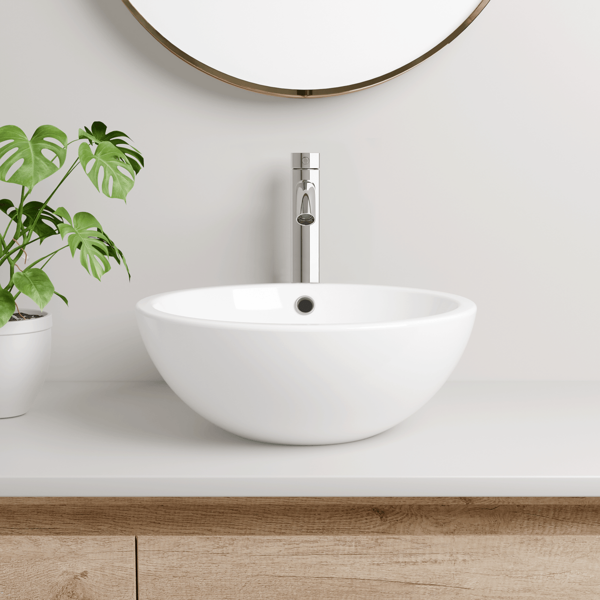 Gebal Vitreous China Vessel Sink