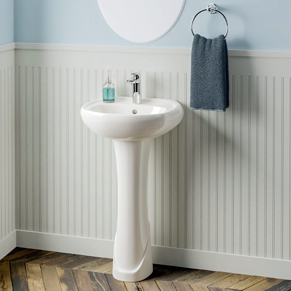 Ippenheim Vitreous China Pedestal Sink