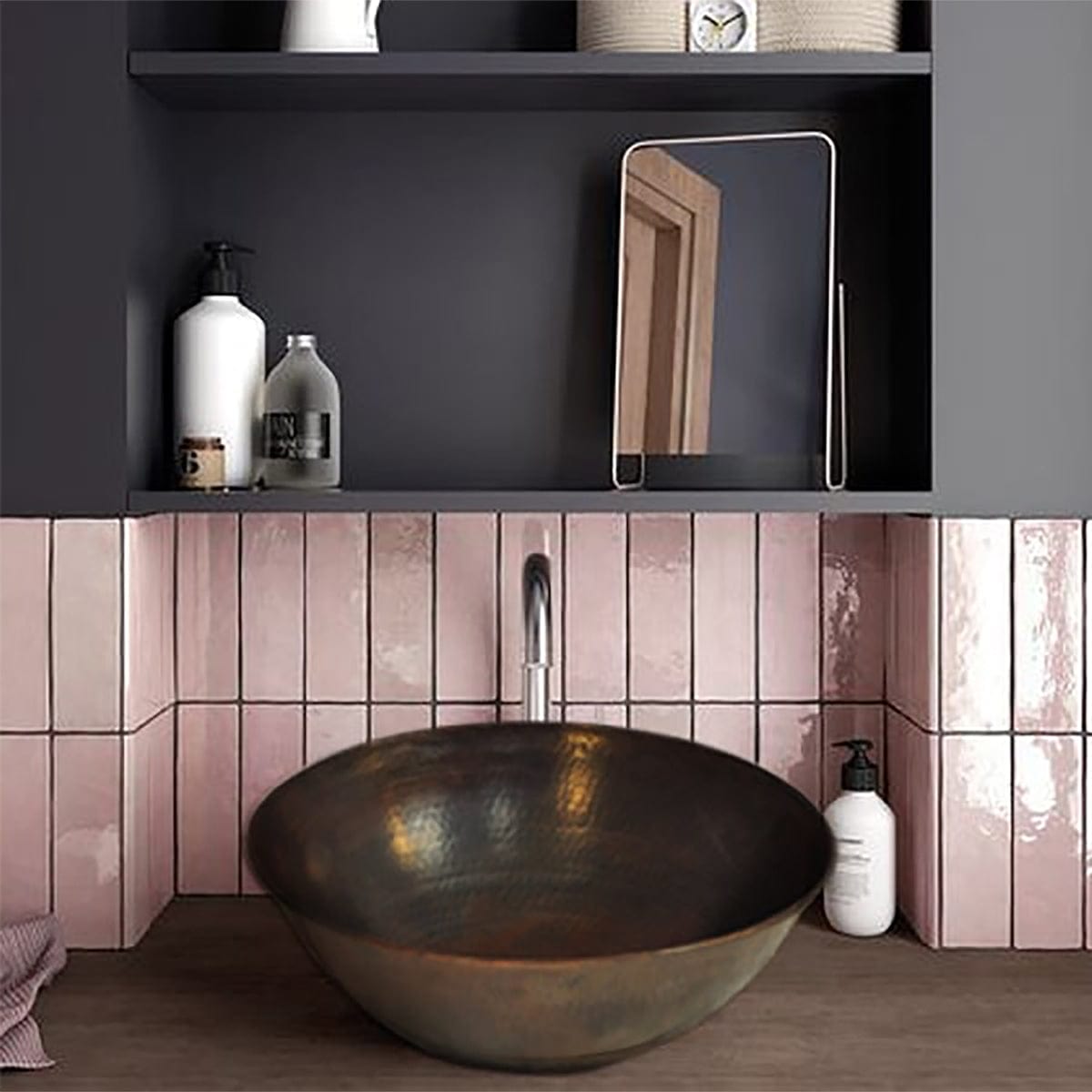 Juarez Hammered Copper Vessel Sink