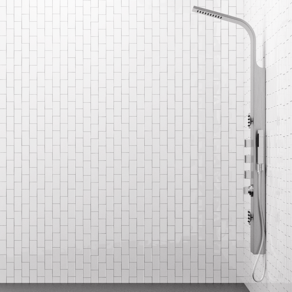 Kanya Pressure Balance Shower Panel with Hand Shower