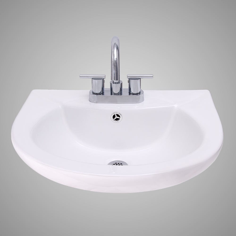 Kennan Vitreous China Wall-Mount Bathroom Sink