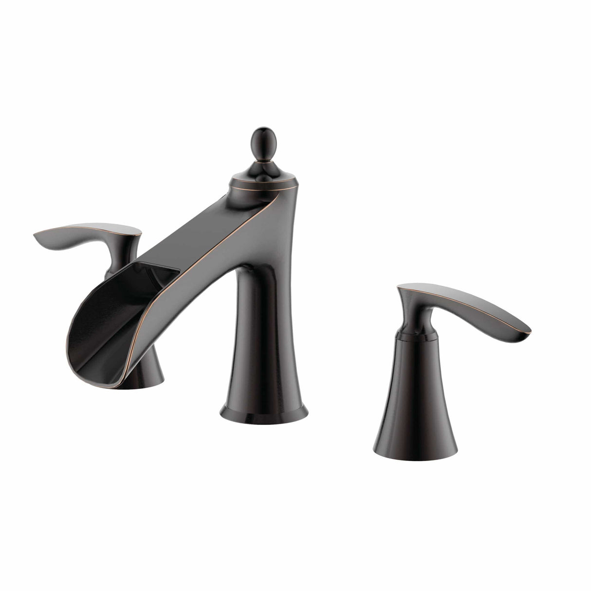 Klenk Two Handle Roman Tub Faucet All in One Box (No Hand-Held Shower)