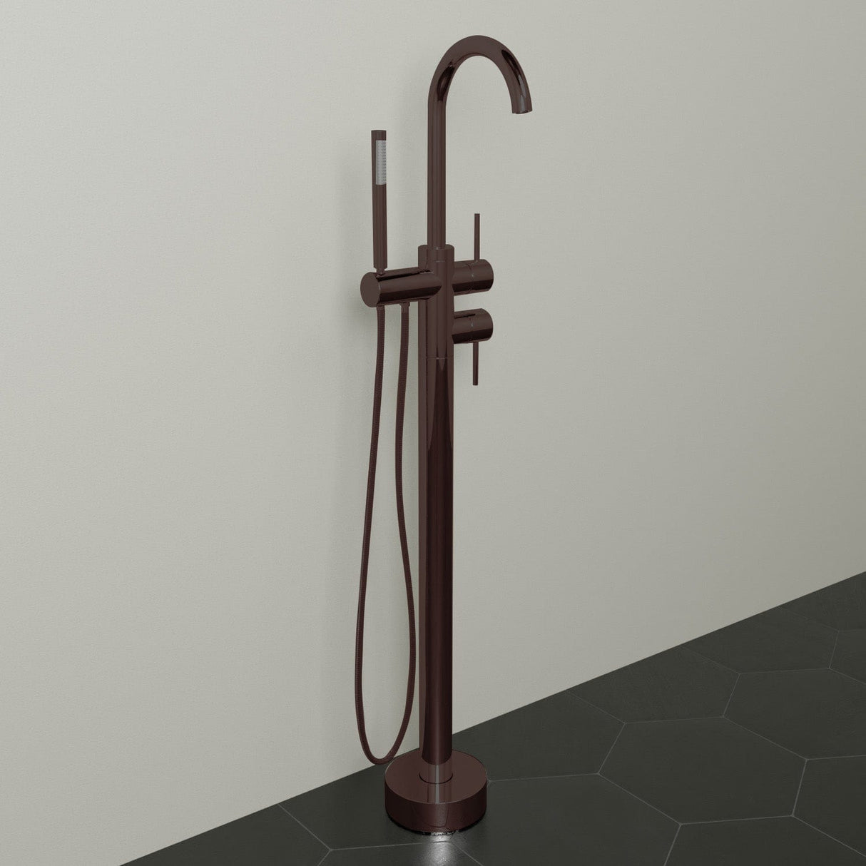 Latonia Freestanding Tub Faucet with Hand Shower