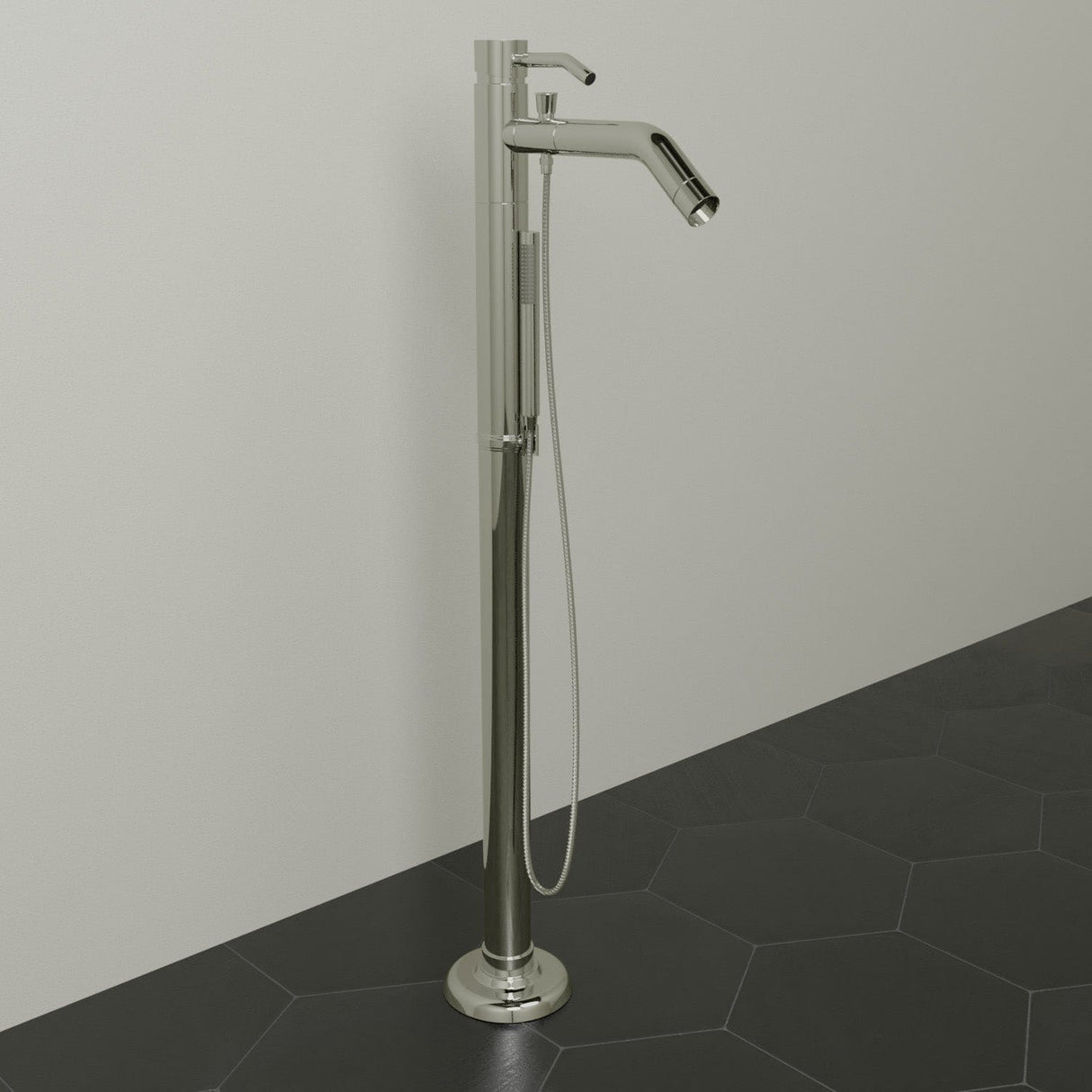 Lely Freestanding Tub Faucet with Hand Shower