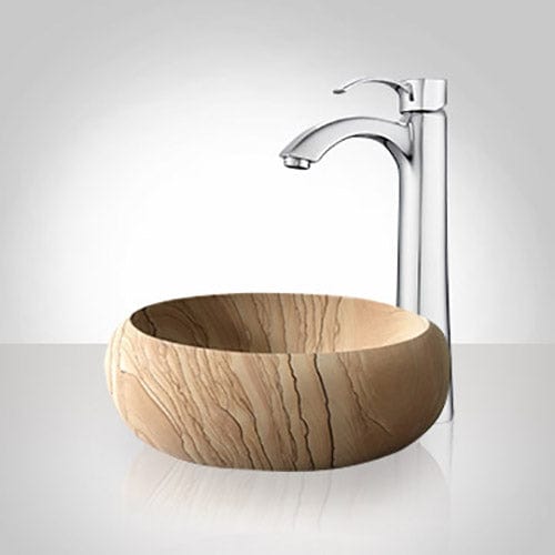 Magna Sandstone Vessel Sink