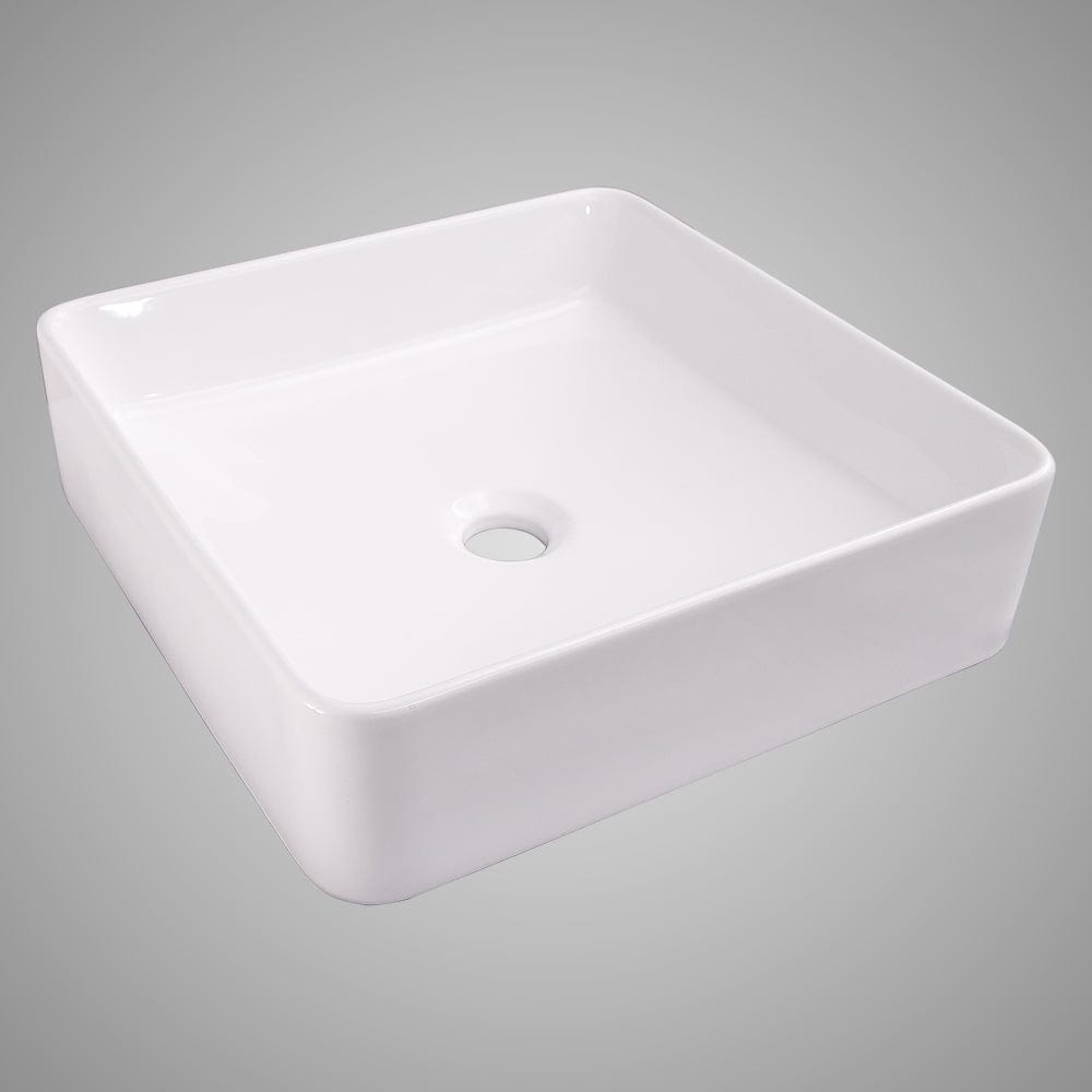 Mattice Vitreous China Square Vessel Sink