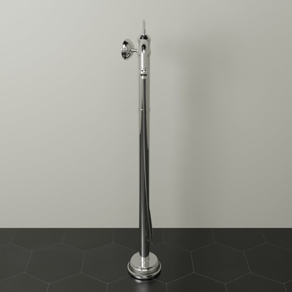 Mia Freestanding Tub Filler with Hand Shower