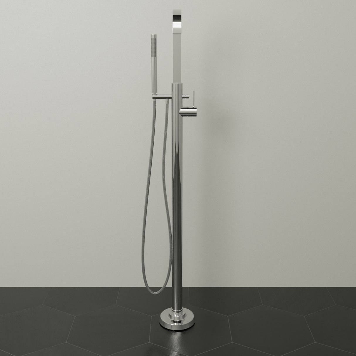 Muce Freestanding Tub Faucet with Hand Shower