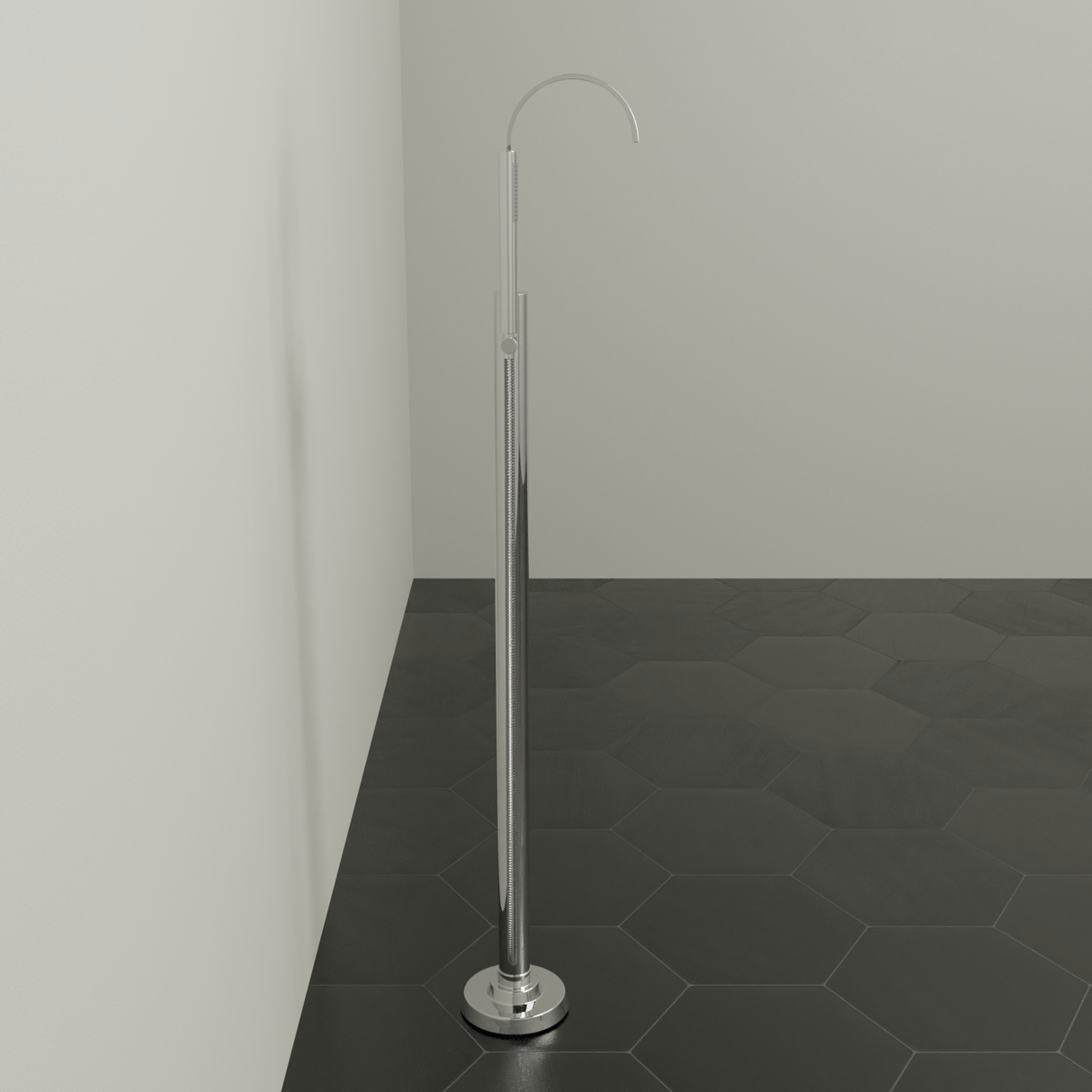 Muce Freestanding Tub Faucet with Hand Shower