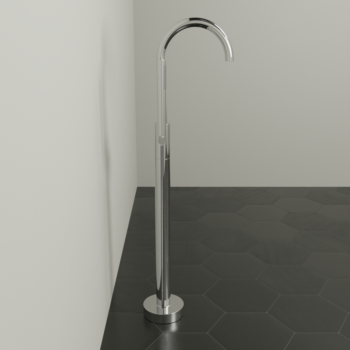 Naples Freestanding Tub Faucet with Hand Shower