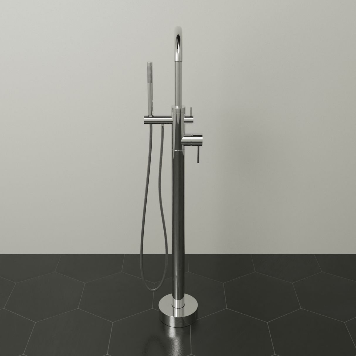 Oldham Freestanding Tub Faucet with Hand Shower