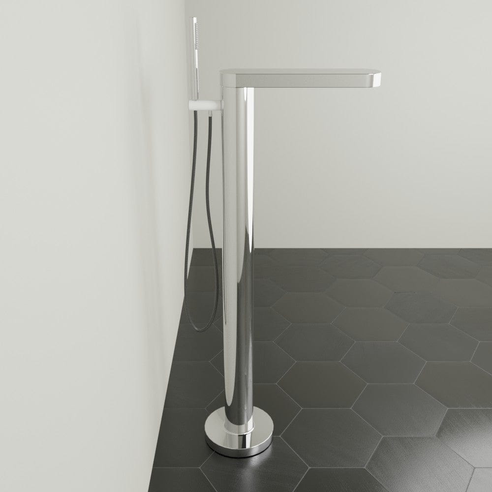Olpe Thermostatic Freestanding Tub Faucet with Hand Shower