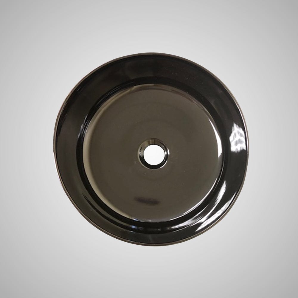 Orin Vitreous China Vessel Sink - Black