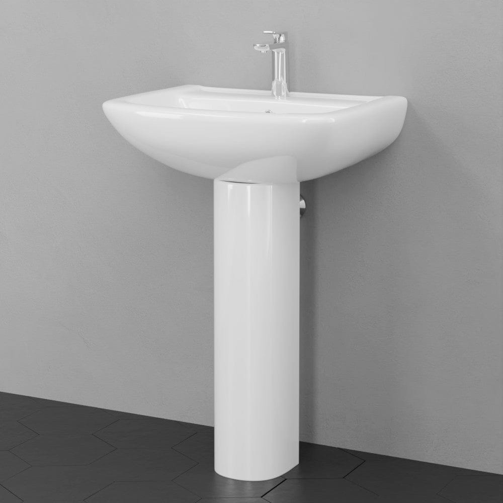 Paladoso Vitreous China Pedestal Sink