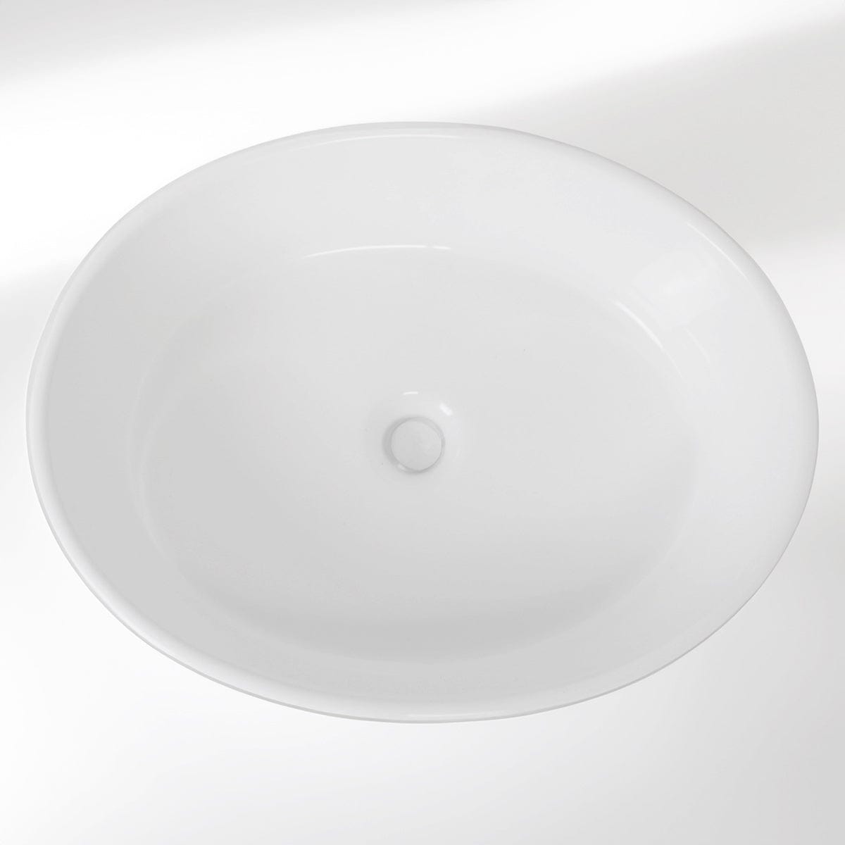 Paxley Oval Vitreous China Vessel Sink