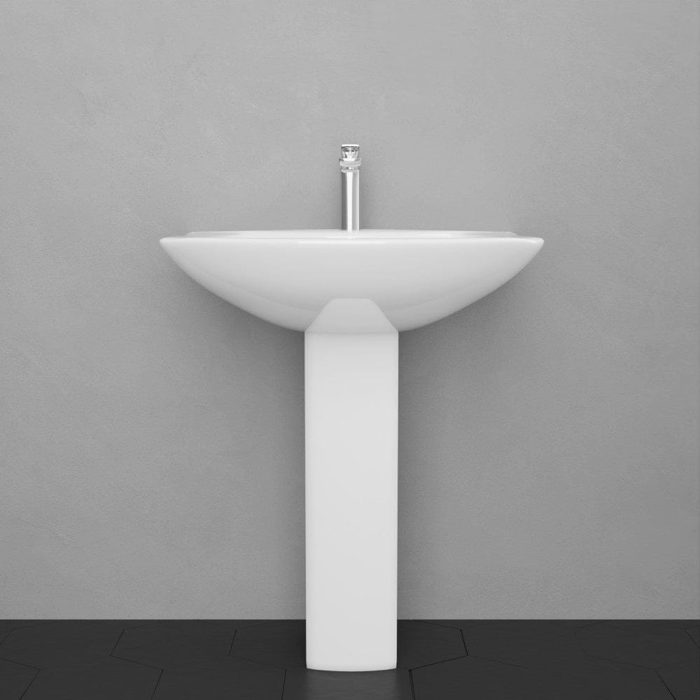 Pengeseo Vitreous China Pedestal Sink