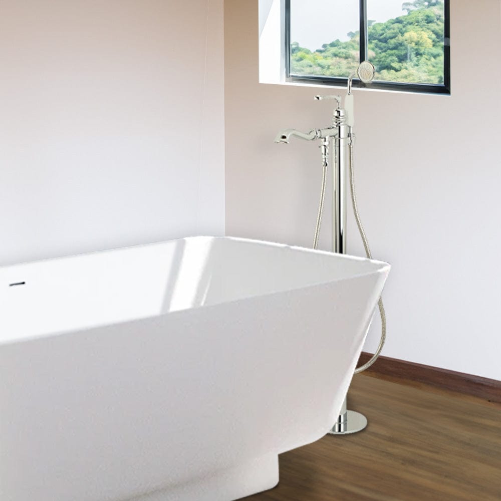 Portland Freestanding Tub Faucet with Hand Shower