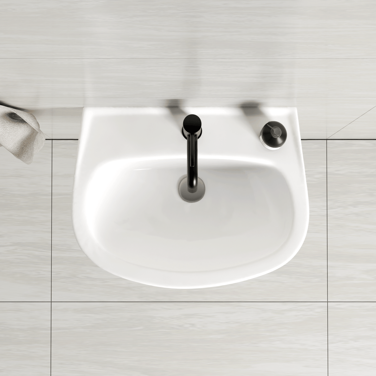 Roxie Vitreous China Wall-Mount Bathroom Sink