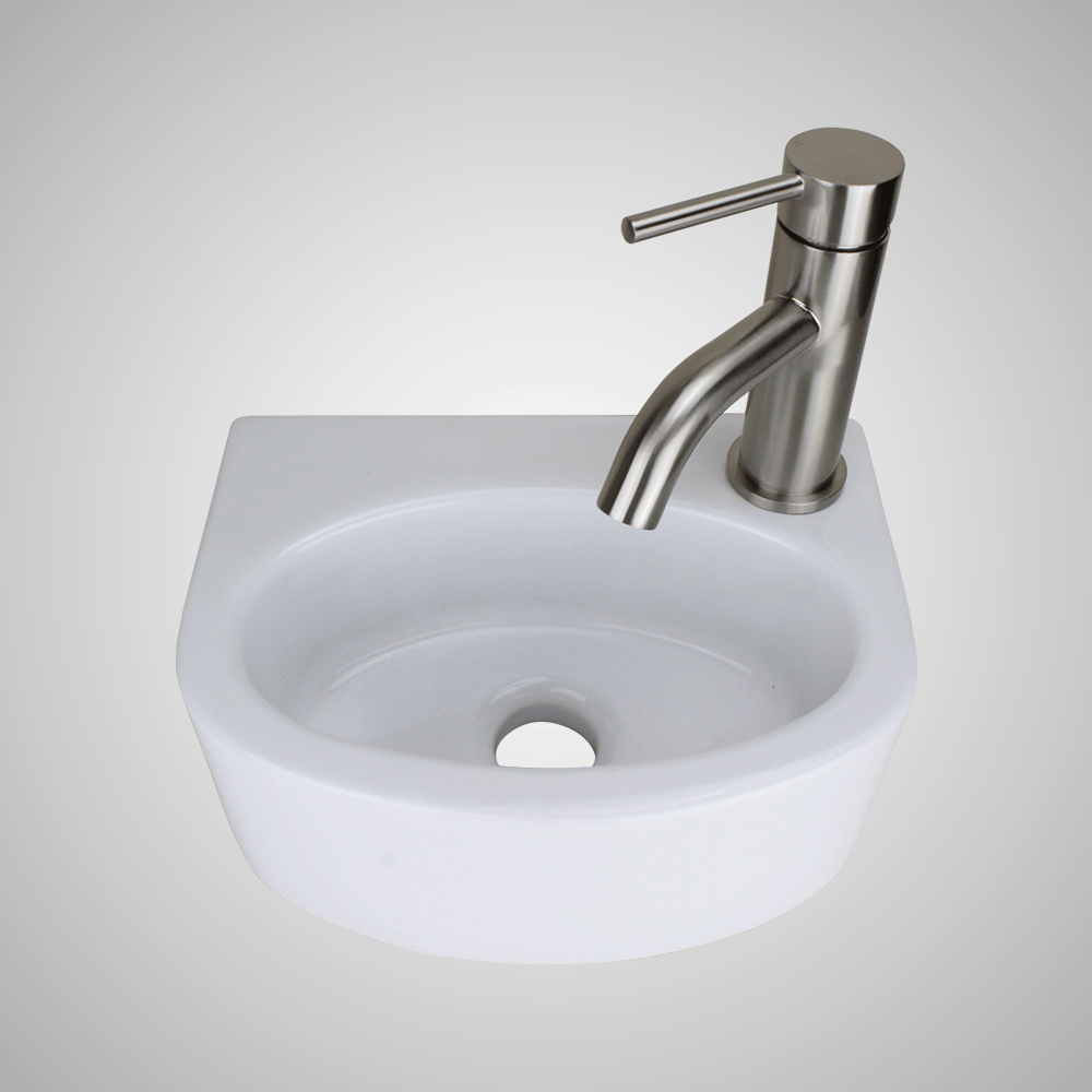 Sprague Vitreous China Wall-Mount Bathroom Sink