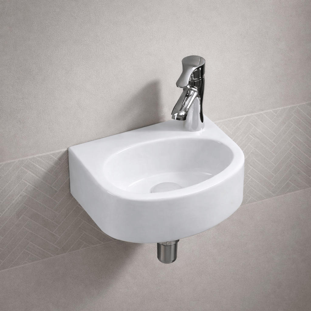 Sprague Vitreous China Wall-Mount Bathroom Sink
