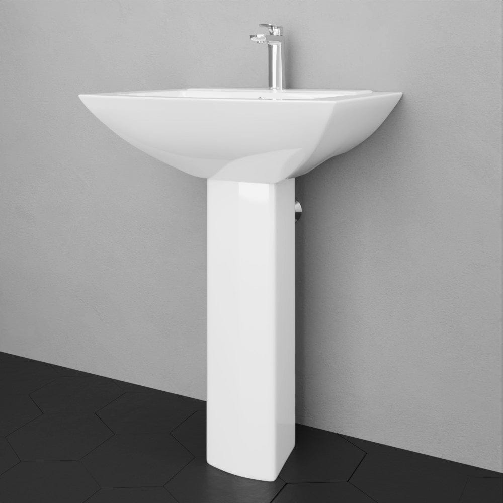 Tepster Vitreous China Pedestal Sink