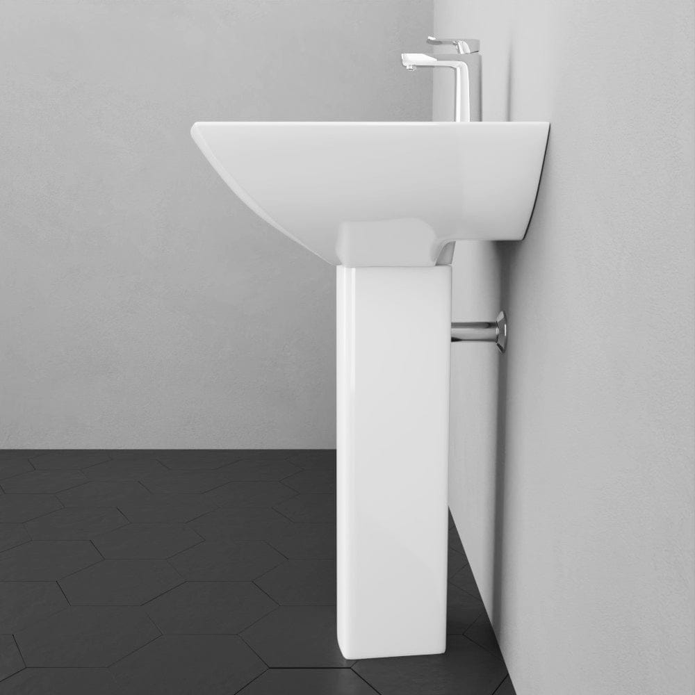 Tepster Vitreous China Pedestal Sink