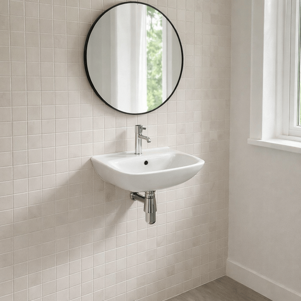 Timberon 100 Vitreous China Wall-Mount Sink