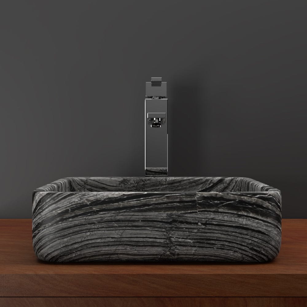 Toro Smooth Honed Lunar Marble Vessel Sink