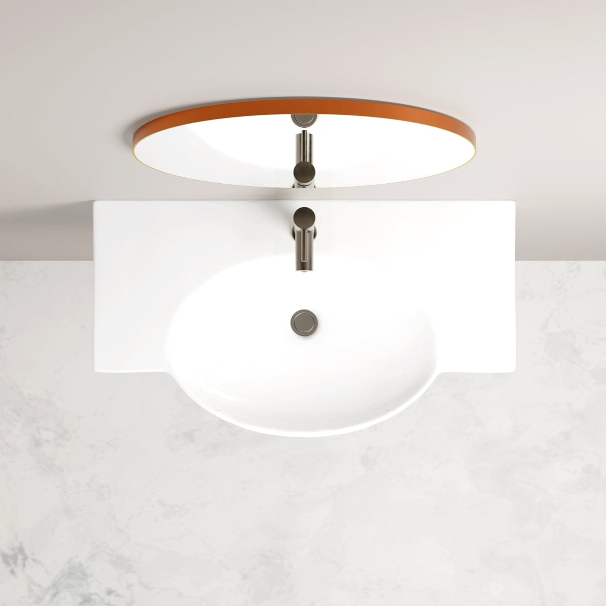 Tripoli Vitreous China Wall-Mount Bathroom Sink