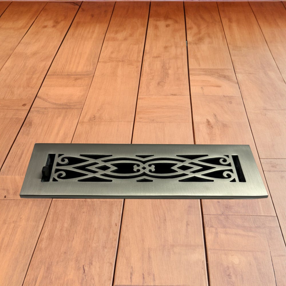 Victorian Solid Brass Floor Register