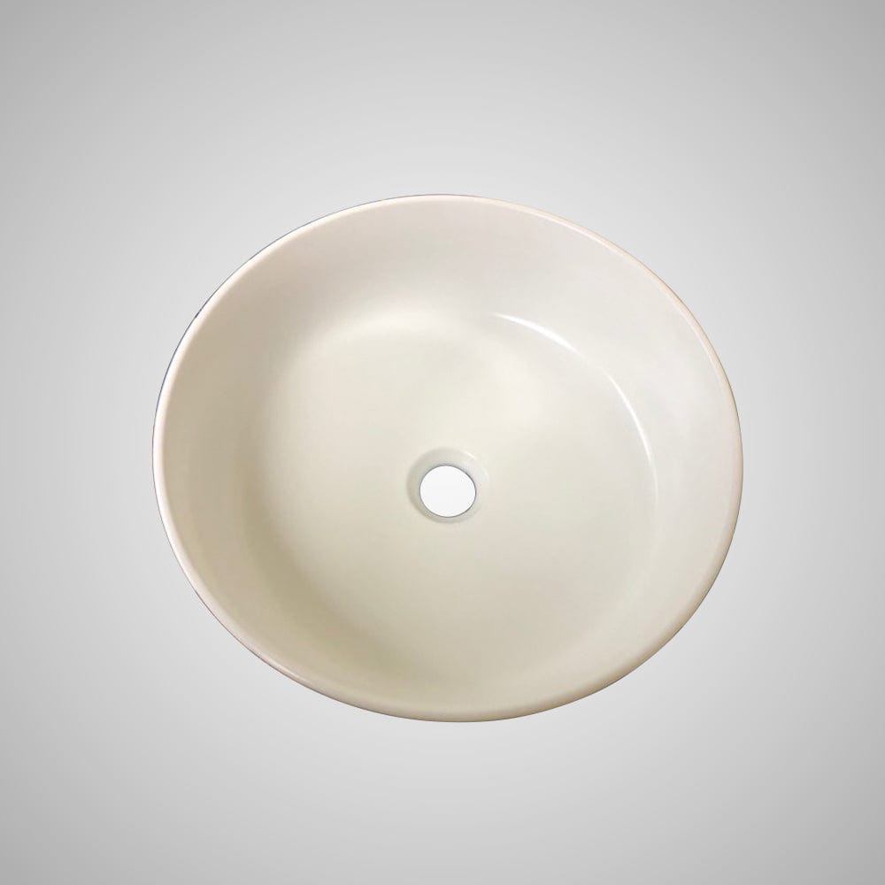 Wye Vitreous China Vessel Sink - Matte White