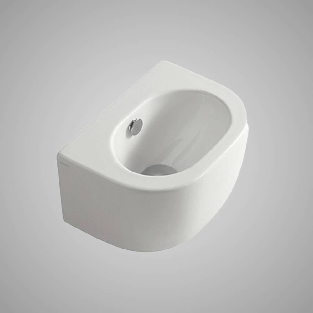 Zaden Fireclay Wall-Mount Bathroom Sink